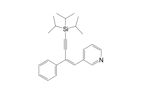 (Z)-3-(2-Phenyl-4-(triisopropylsilyl)but-1-en-3-yn-1-yl)pyridine