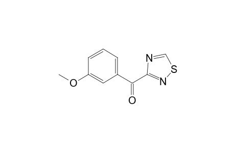(3-methoxyphenyl)-(1,2,4-thiadiazol-3-yl)methanone