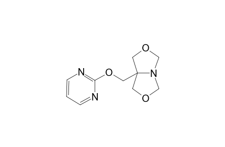 2-[(3,7-Dioxa-r-1-azabicyclo[3.3.0]oct-c-5-yl)methoxy]pyrimidine