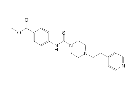 benzoic acid, 4-[[[4-[2-(4-pyridinyl)ethyl]-1-piperazinyl]carbonothioyl]amino]-, methyl ester