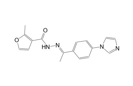 N'-{(E)-1-[4-(1H-imidazol-1-yl)phenyl]ethylidene}-2-methyl-3-furohydrazide