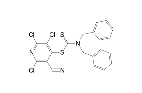 Carbamodithioic acid, bis(phenylmethyl)-, 3,5-dichloro-2-(trichloromethyl)-4-pyridinyl ester