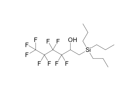 3,3,4,4,5,5,6,6,6-Nonafluoro-1-(tripropylsilyl)hexan-2-ol