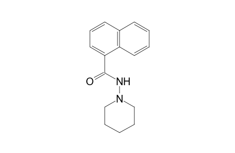 1-Naphthalenecarboxamide, N-1-piperidinyl-