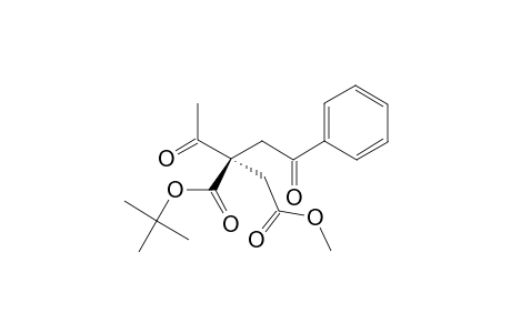 METHYL-3-ACETYL-3-TERT.-BUTYLOXYCARBONYL-5-OXO-5-PHENYLPENTANOATE