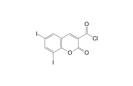 6,8-Diiodocoumarin-3-carbonyl chloride