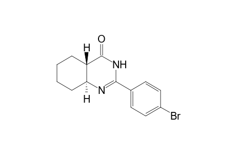 trans-(4aS,8aS)-2-(4-bromophenyl)-4a,5,6,7,8,8a-hexahydro-3H-quinazolin-4-one