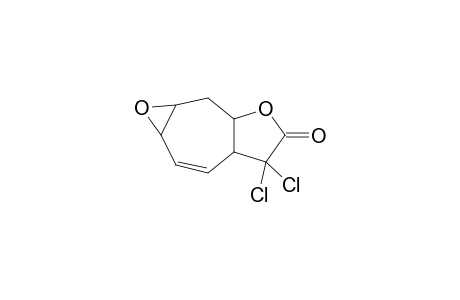 syn-3,3-Dichloro-6,7-epoxy-3,3a,6,7,8,8a-hexahydro-2H-cyclohepta[b]furan-2-one