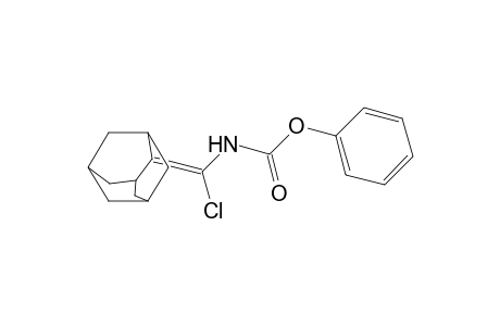 Carbamic acid, (chlorotricyclo[3.3.1.13,7]decylidenemethyl)-, phenyl ester