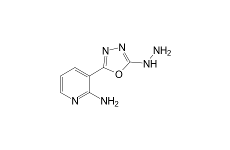5-(2-Amino-3-pyridyl)-2-hydrazin-1,3,4-oxadiazole
