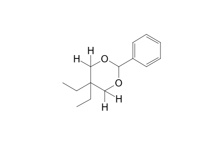 5,5-diethyl-2-phenyl-m-dioxane