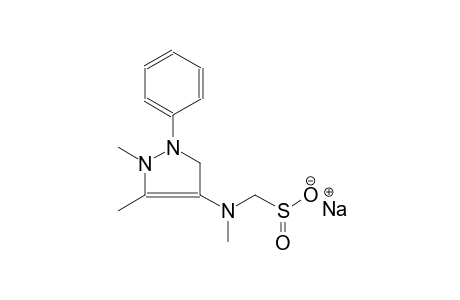 sodium [(1,5-dimethyl-2-phenyl-2,3-dihydro-1H-pyrazol-4-yl)(methyl)amino]methanesulfinate