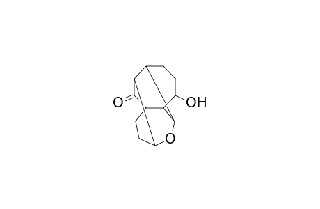 5,2,9-Ethanylylidene-1-benzoxepin-11-one, decahydro-6-hydroxy-, (2.alpha.,5.alpha.,5a.beta.,6.beta.,9.alpha.,9a.beta.,10R*)-