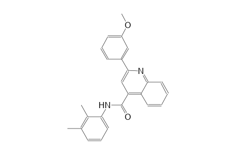 N-(2,3-dimethylphenyl)-2-(3-methoxyphenyl)-4-quinolinecarboxamide