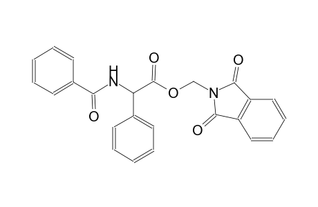 benzeneacetic acid, alpha-(benzoylamino)-, (1,3-dihydro-1,3-dioxo-2H-isoindol-2-yl)methyl ester