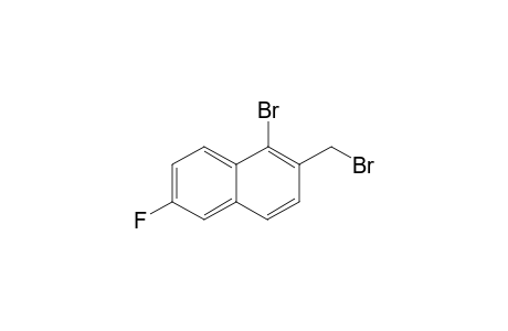 1-Bromo-2-(bromomethyl)-6-fluoronaphthalene