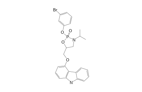 2-(3-BROMOPHENOXY)-5-[(9H-4-CARBAZOL-YL-OXY)-METHYL]-3-ISOPROPYL-1,2-LAMBDA(5)-OXAZAPHOSPHOLAN-2-ONE