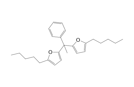 2-Amyl-5-[1-(5-amyl-2-furyl)-1-phenyl-ethyl]furan