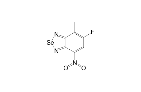 5-Fluoro-4-methyl-7-nitro-piaselenole