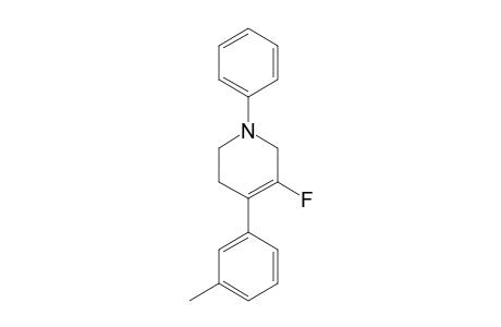 5-fluoro-1-phenyl-4-(m-tolyl)-1,2,3,6-tetrahydropyridine