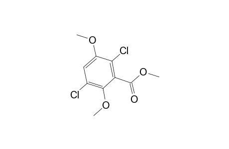 Benzoic acid, 2,5-dichloro-3,6-dimethoxy-, methyl ester