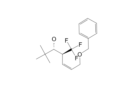 (Z)-1-(BENZYLOXY)-4-(TRIFLUOROMETHYL)-5-HYDROXY-6,6-DIMETHYL-2-HEPTENE