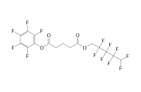 Glutaric acid, 2,2,3,3,4,4,5,5-octafluoropentyl pentafluorophenyl ester