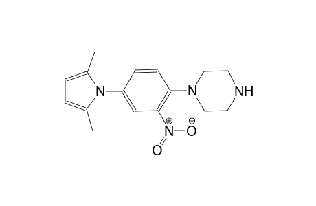 piperazine, 1-[4-(2,5-dimethyl-1H-pyrrol-1-yl)-2-nitrophenyl]-