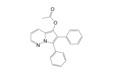 (6,7-diphenylpyrrolo[1,2-b]pyridazin-5-yl) ethanoate