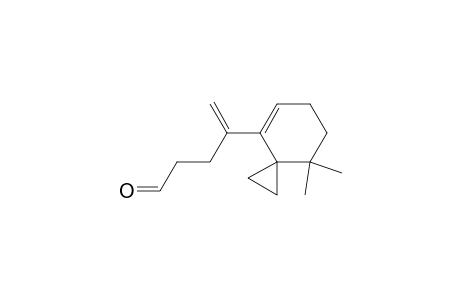 4-(8,8-Dimethylspiro[2.5]oct-4-en-4-yl)pent-4-enal