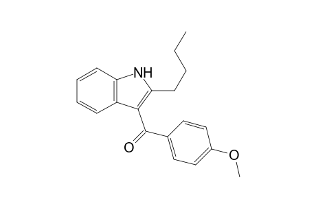 (2-butyl-1H-indol-3-yl)-(4-methoxyphenyl)methanone