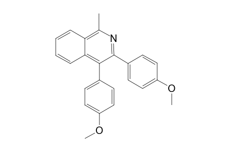 3,4-Bis(4-methoxyphenyl)-1-methylisoquinoline