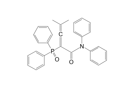 2-(Diphenylphosphoryl)-N,N-diphenyl-4-methyl-2,3-pentadienamide
