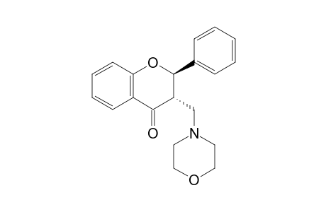 trans-3-morpholinomethylflavanone