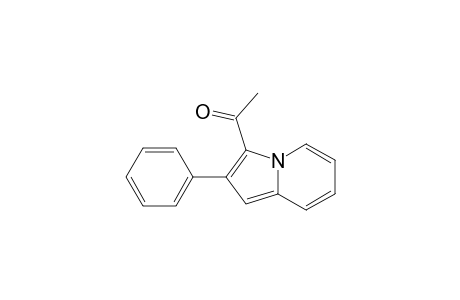 2-Phenyl-3-acetylindolizine