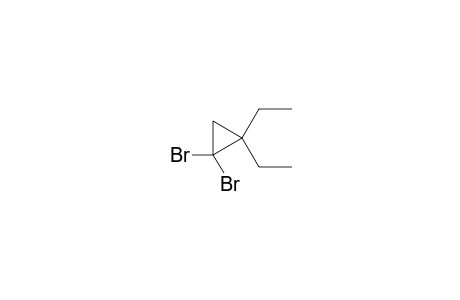 Cyclopropane, 1,1-dibromo-2,2-diethyl-