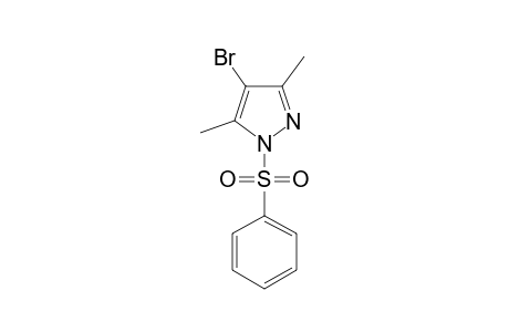 4-Bromo-3,5-dimethyl-1-phenylsulfonyl-pyrazole