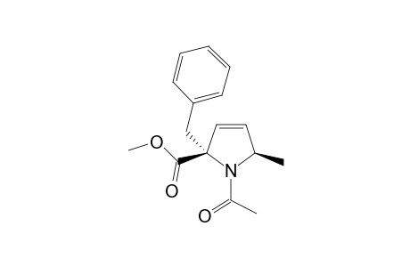 (2R,5R)-1-acetyl-2-benzyl-5-methyl-3-pyrroline-2-carboxylic acid methyl ester
