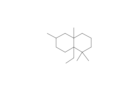 Decahydro-8A-ethyl-1,1,4A,6-tetramethylnaphthalene