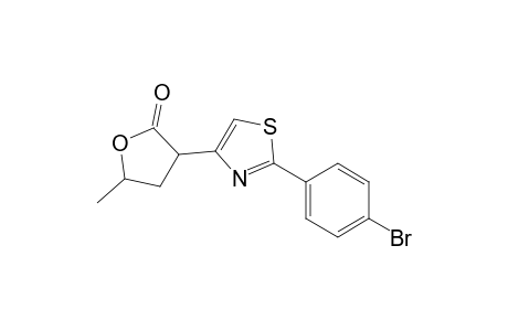 3-[2'-(4''-Bromophenyl)thiazol-4'-yl]-5-methyltetrahydrofuran-2-one