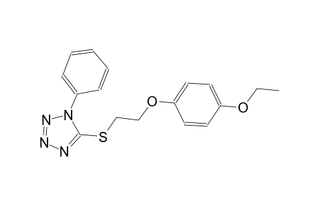 1H-tetrazole, 5-[[2-(4-ethoxyphenoxy)ethyl]thio]-1-phenyl-
