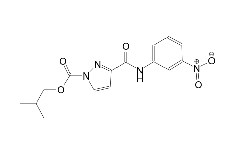 isobutyl 3-[(3-nitroanilino)carbonyl]-1H-pyrazole-1-carboxylate