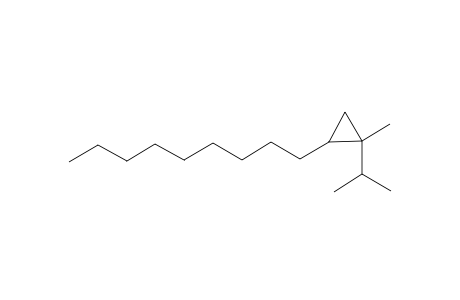 Cyclopropane, 1-methyl-1-(1-methylethyl)-2-nonyl-