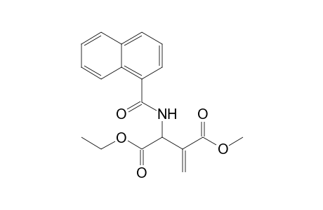 1-Ethyl 4-methyl 2-(1-naphthoylamino)-3-methylenebutanedioate