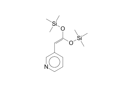 Pyridine, 3-[2,2-bis(trimethylsilyloxy)vinyl]-