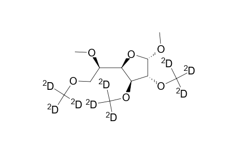 Methyl 5-O-methyl-2,3,6-tri-O-trideuteriomethyl-.alpha.-D-glucofuranoside