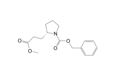 2-Pyrrolidinepropanoic acid, 1-[(phenylmethoxy)carbonyl]-, methyl ester, (S)-