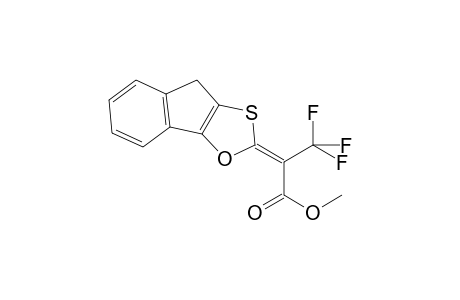 3,3,3-Trifluoro-2-(8H-3-oxa-1-thia-cyclopenta[a]inden-2-ylidene)-propionic acid methyl ester