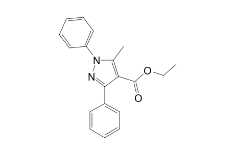 ETHYL-1,3-DIPHENYL-5-METHYLPYRAZOLE-4-CARBOXYLATE