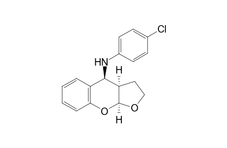 (3aR,4S,9aS)-N-(4-chlorophenyl)-3,3a,4,9a-tetrahydro-2H-furo[2,3-b]chromen-4-amine
